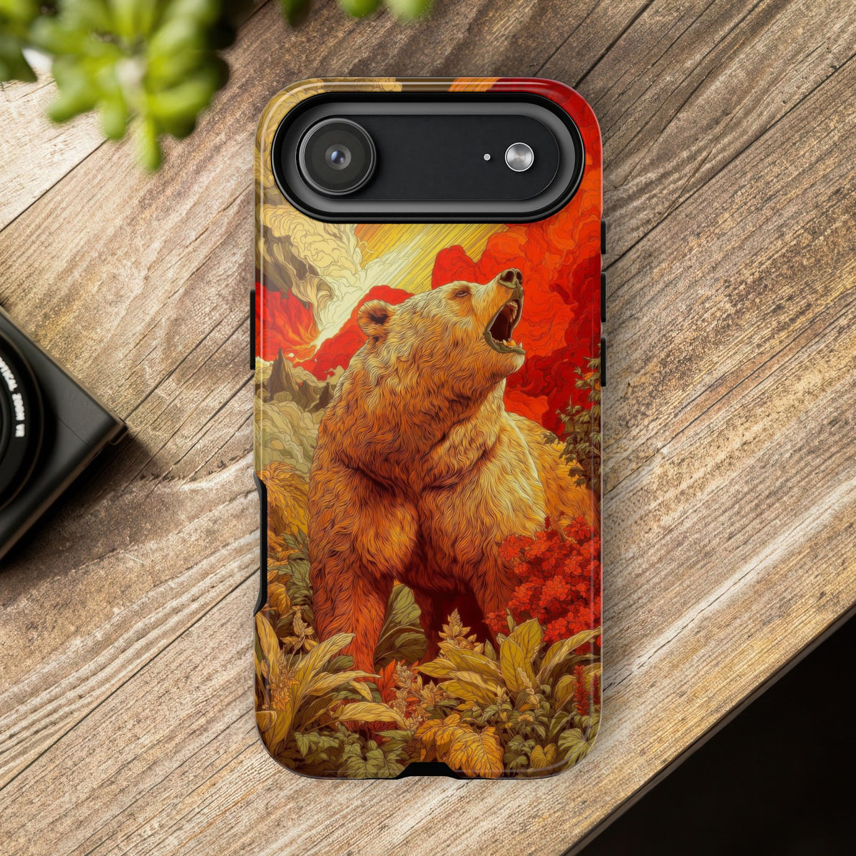 The Bear - Wild Life Series Graphic Tough Phone Cases