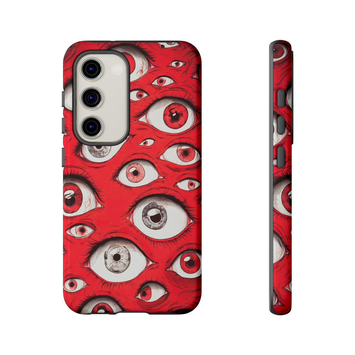 The Eyes Trippy Psychedelic Graphic Tough Phone Cases