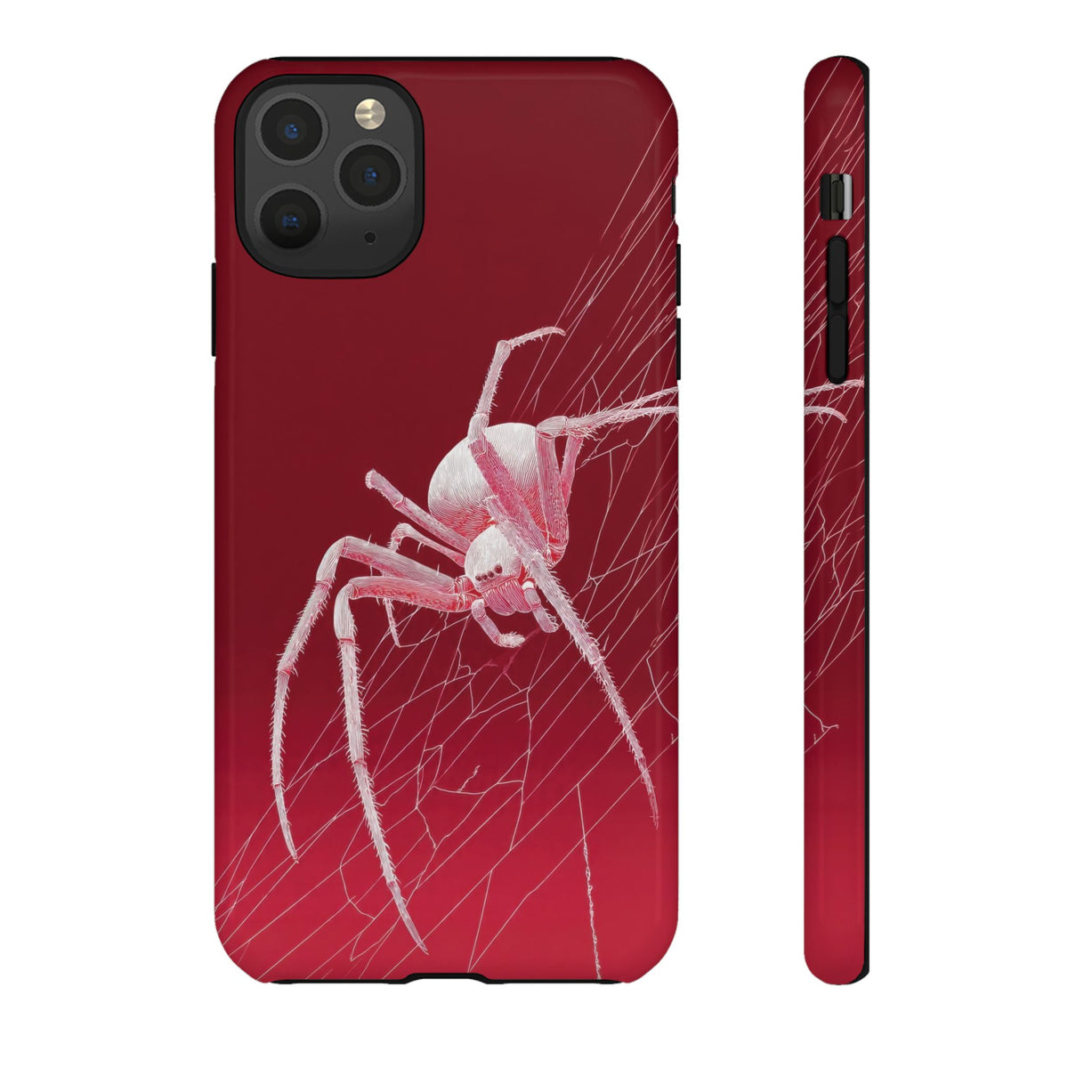 The Spider - Etching Style Series Graphic Tough Phone Cases