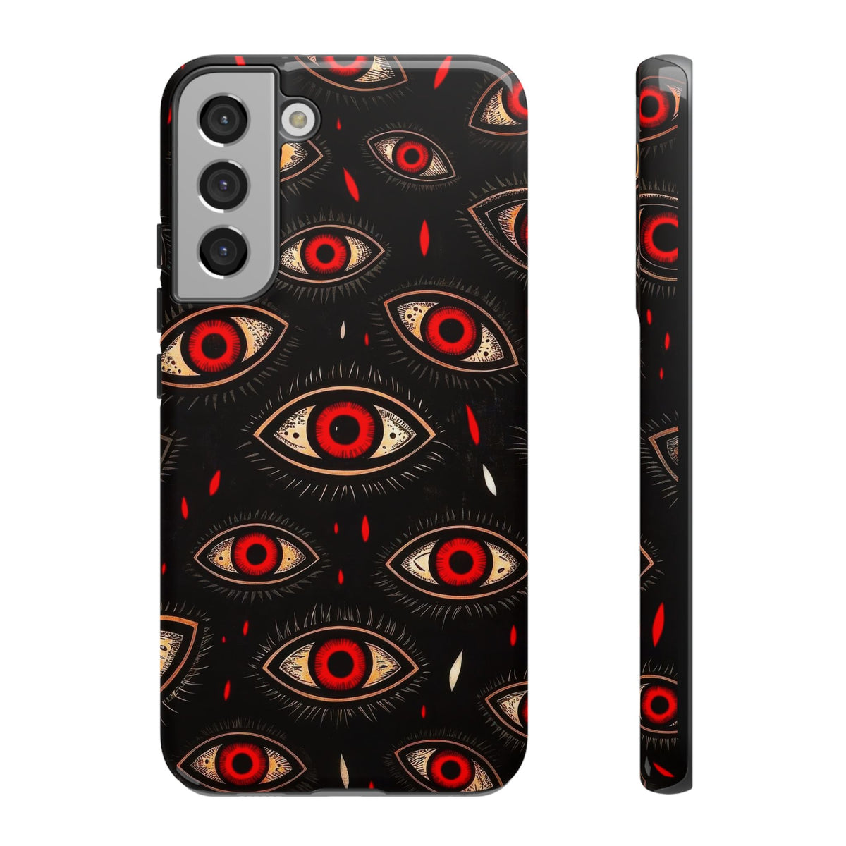 The Eyes Trippy Psychedelic Graphic Tough Phone Cases