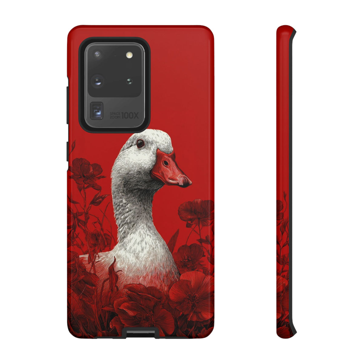 The Goose - Etching Style Series Graphic Tough Phone Cases