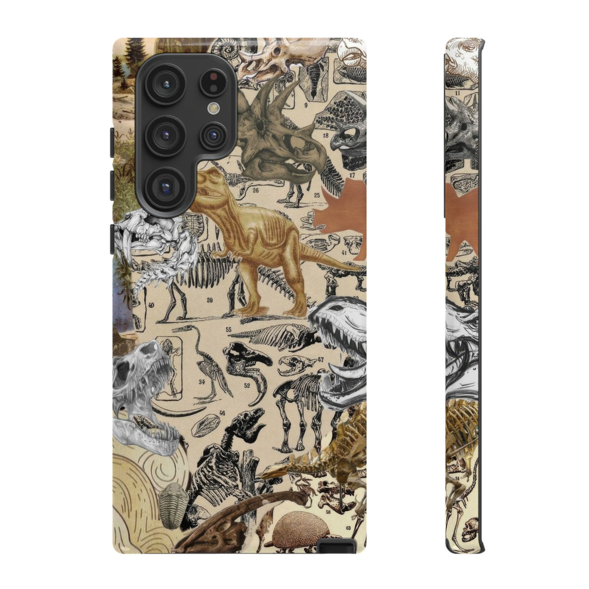 Aesthetic Dinosaur Case - Vintage Jurassic World Graphic Tough Phone Cases
