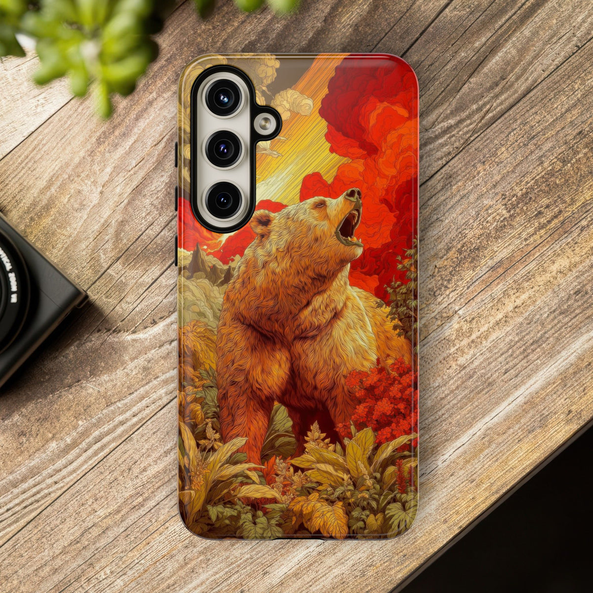The Bear - Wild Life Series Graphic Tough Phone Cases
