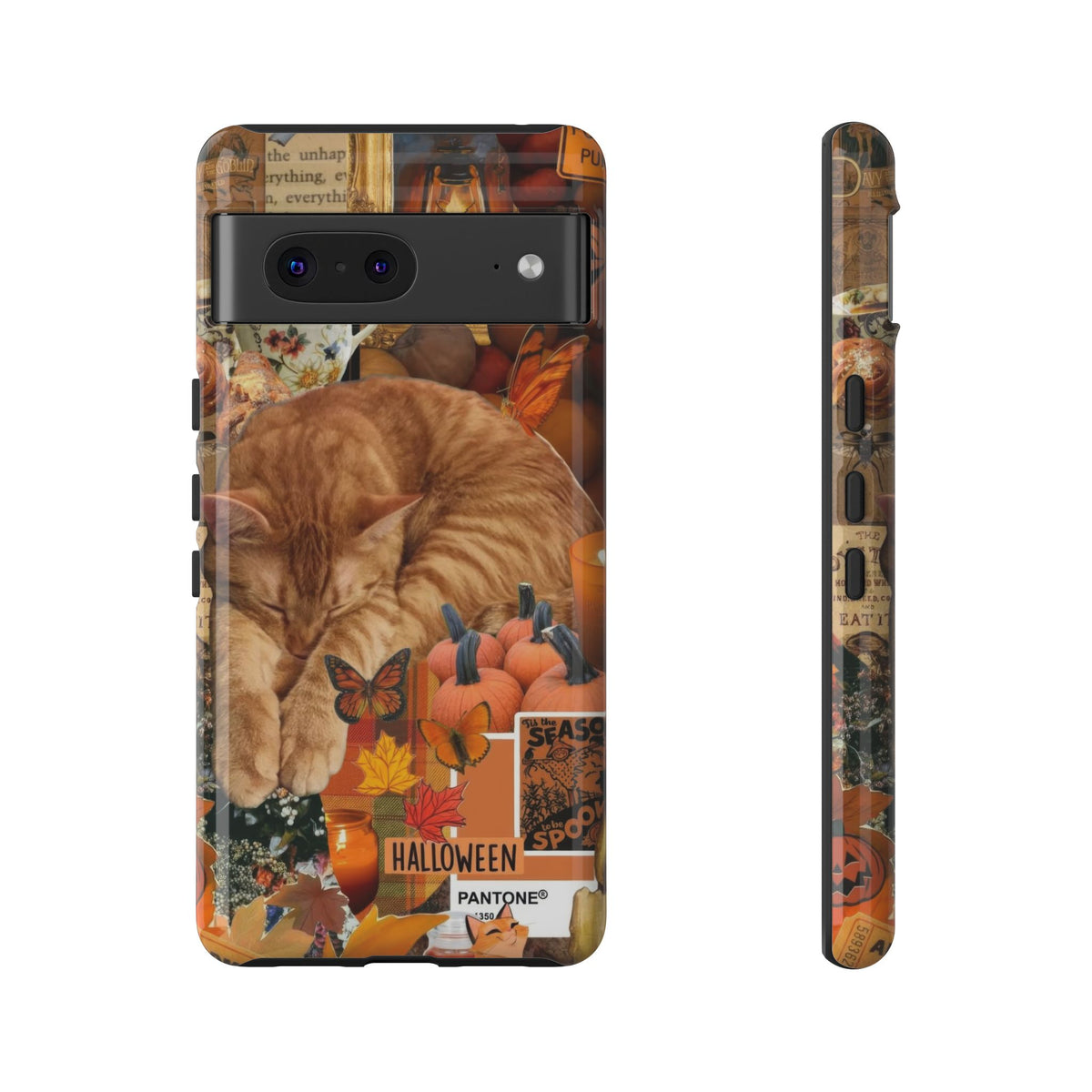 Aesthetic Cats Case - Vintage Kitty Graphic Tough Phone Cases