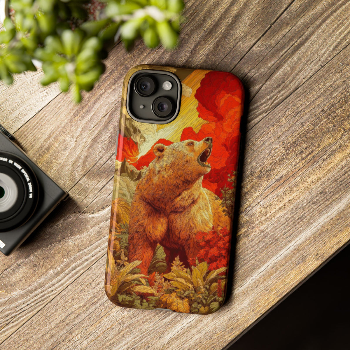 The Bear - Wild Life Series Graphic Tough Phone Cases