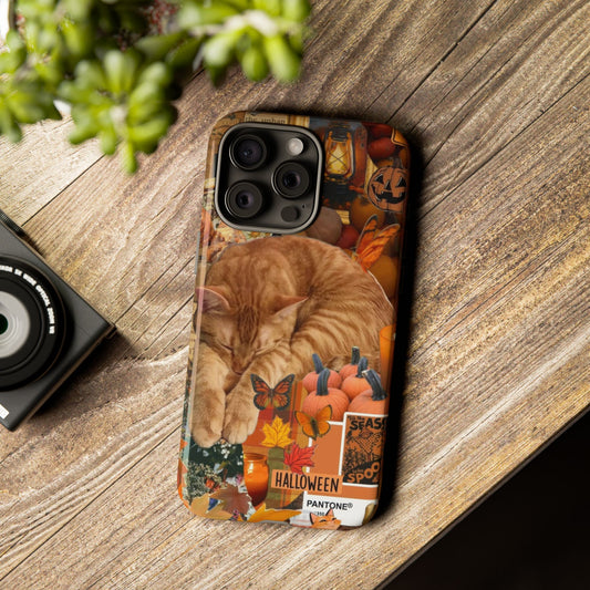 Aesthetic Cats Case - Vintage Kitty Graphic Tough Phone Cases