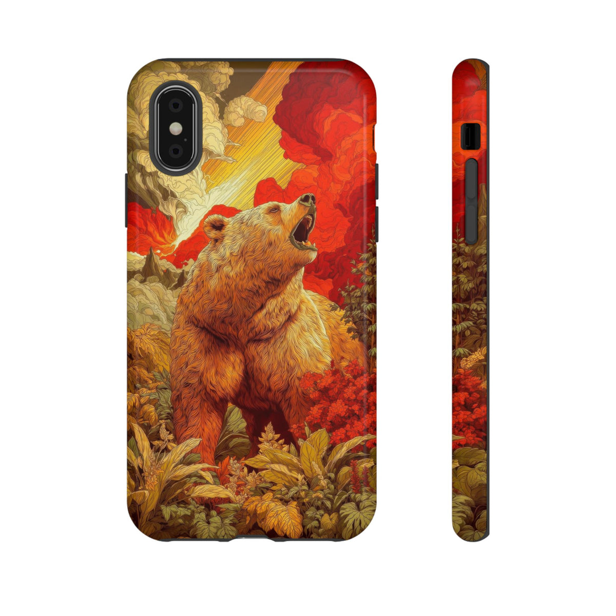 The Bear - Wild Life Series Graphic Tough Phone Cases