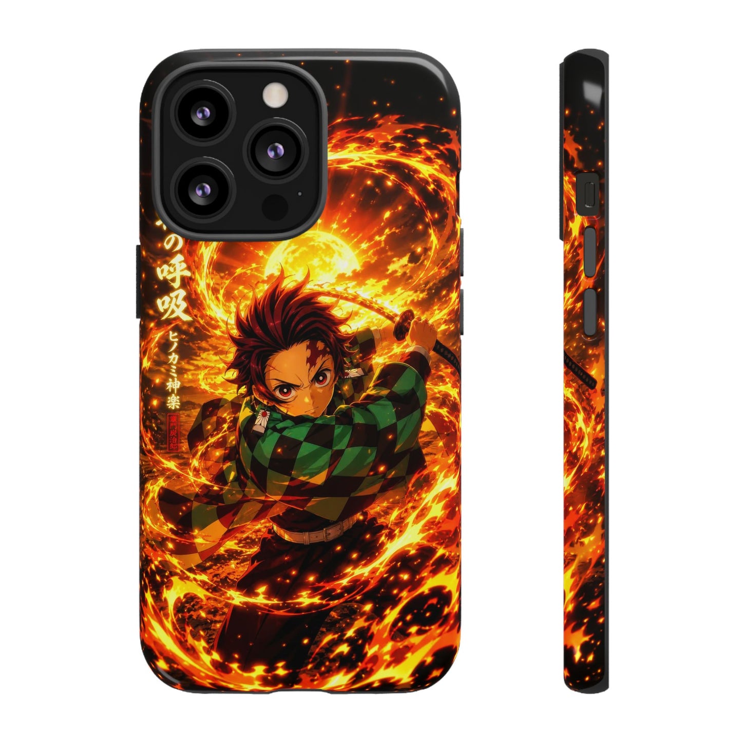 Kamado Tanjiro - Demon Slayer Anime Graphic Tough Phone Cases