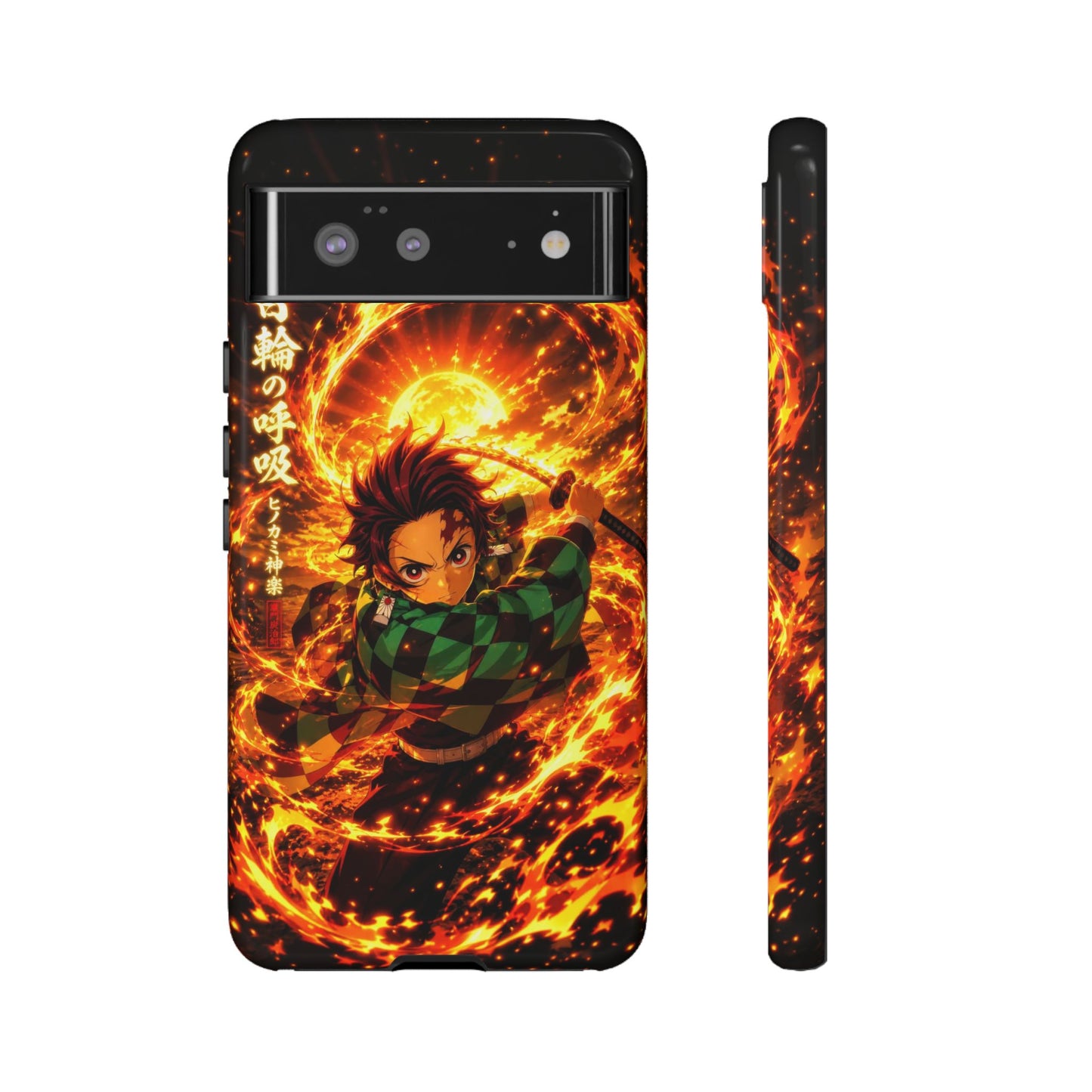 Kamado Tanjiro - Demon Slayer Anime Graphic Tough Phone Cases