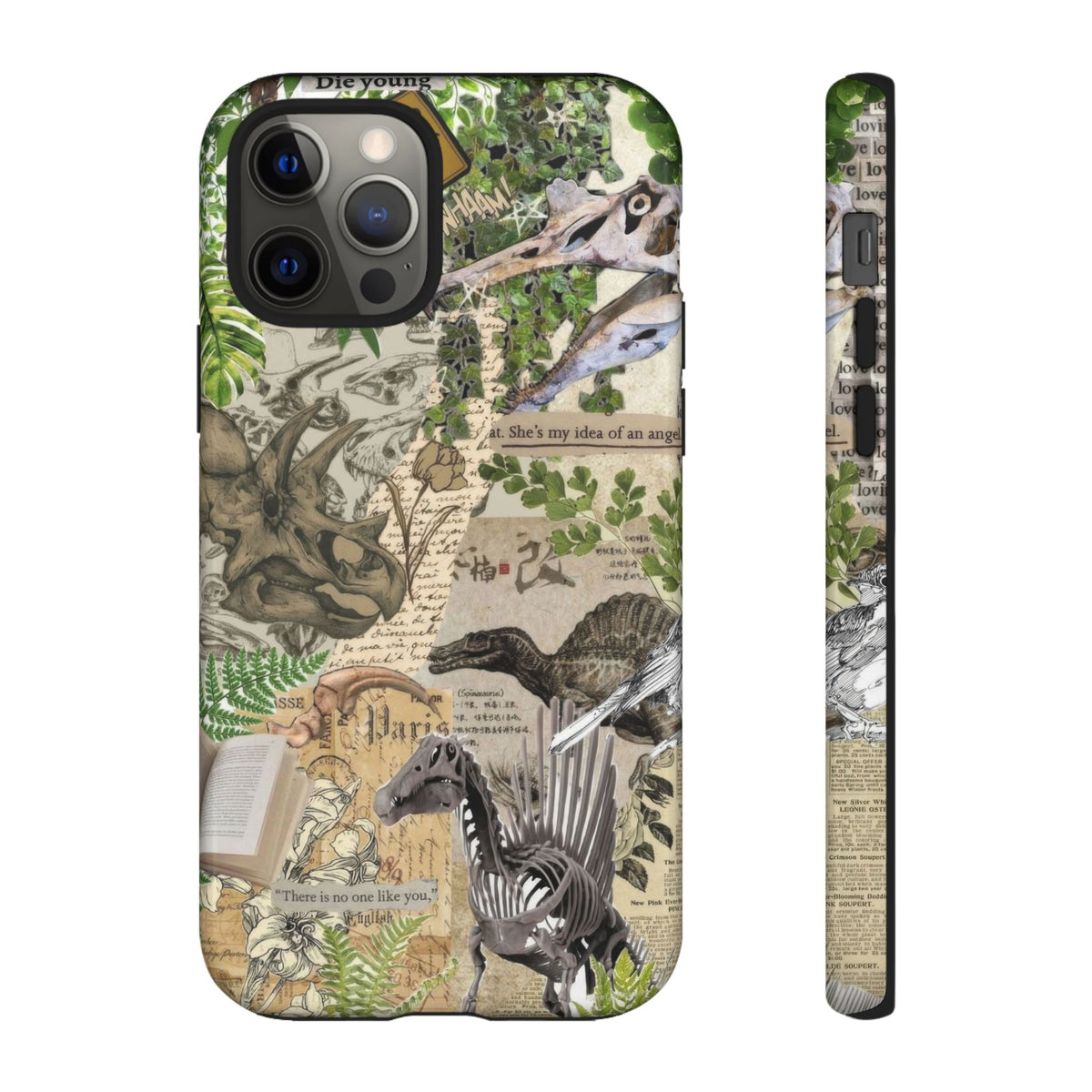 Aesthetic Dinosaur Case - Vintage Jurassic World Graphic Tough Phone Cases