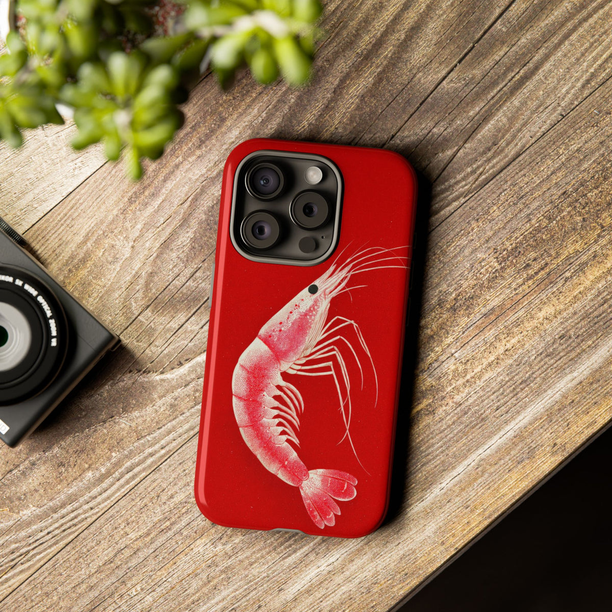 The Shrimp - Etching Style Series Graphic Tough Phone Cases