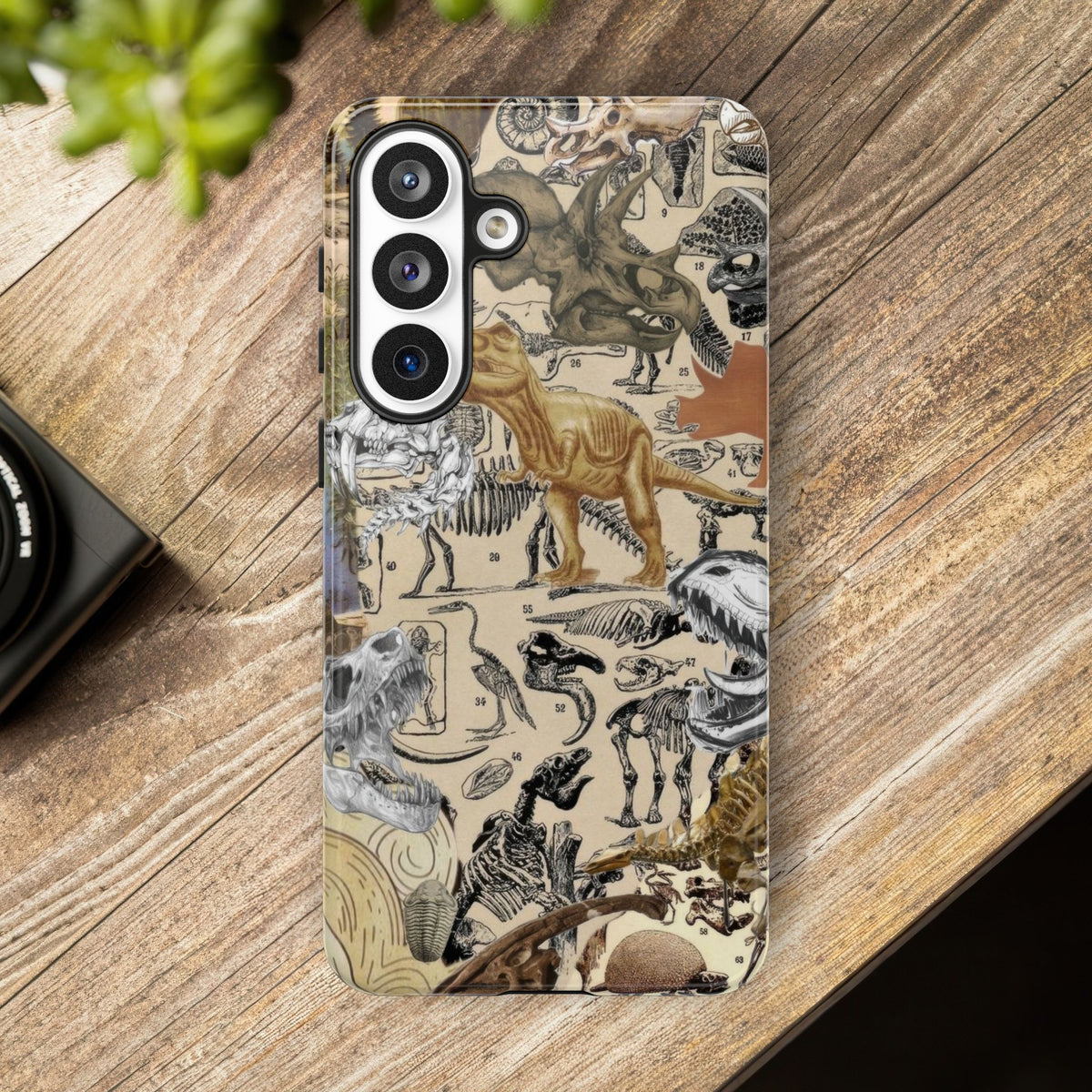Aesthetic Dinosaur Case - Vintage Jurassic World Graphic Tough Phone Cases