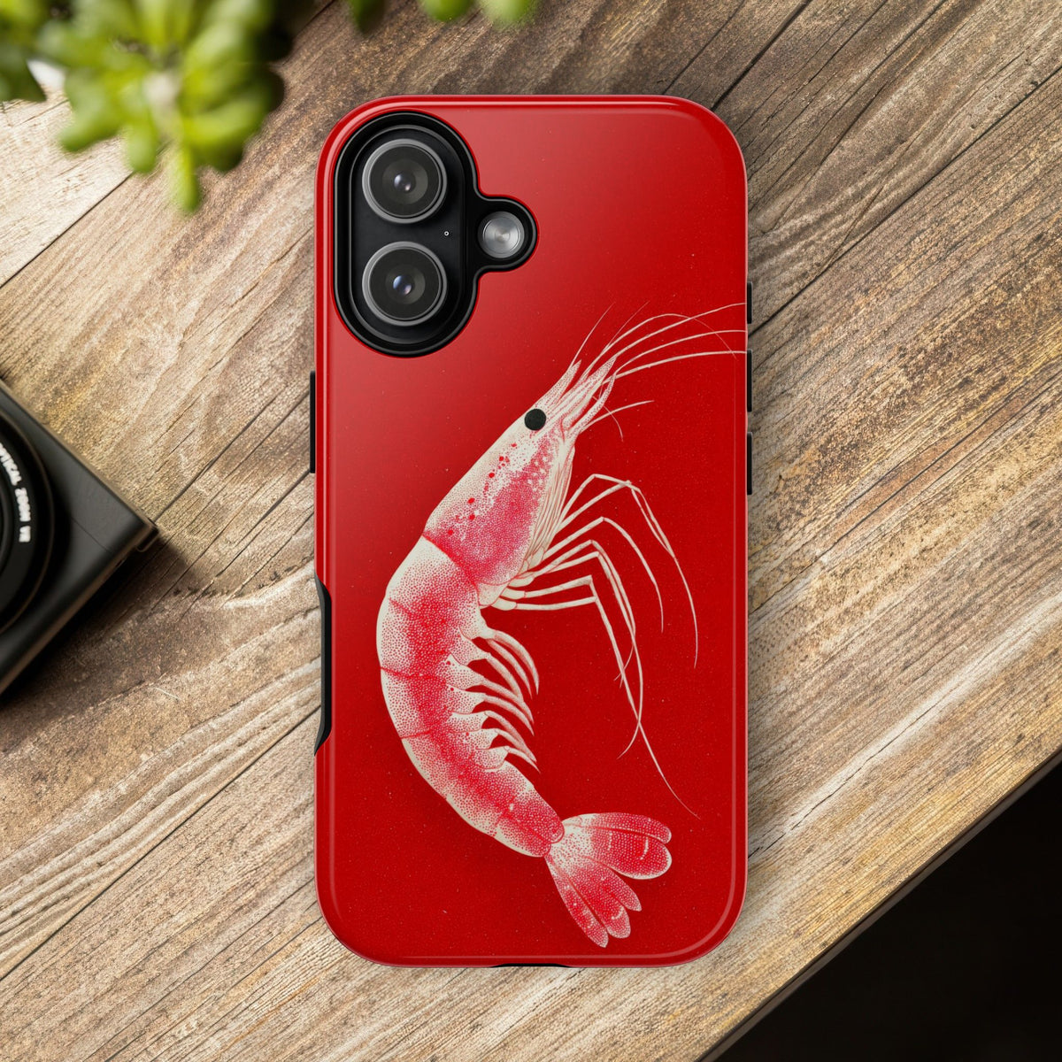 The Shrimp - Etching Style Series Graphic Tough Phone Cases