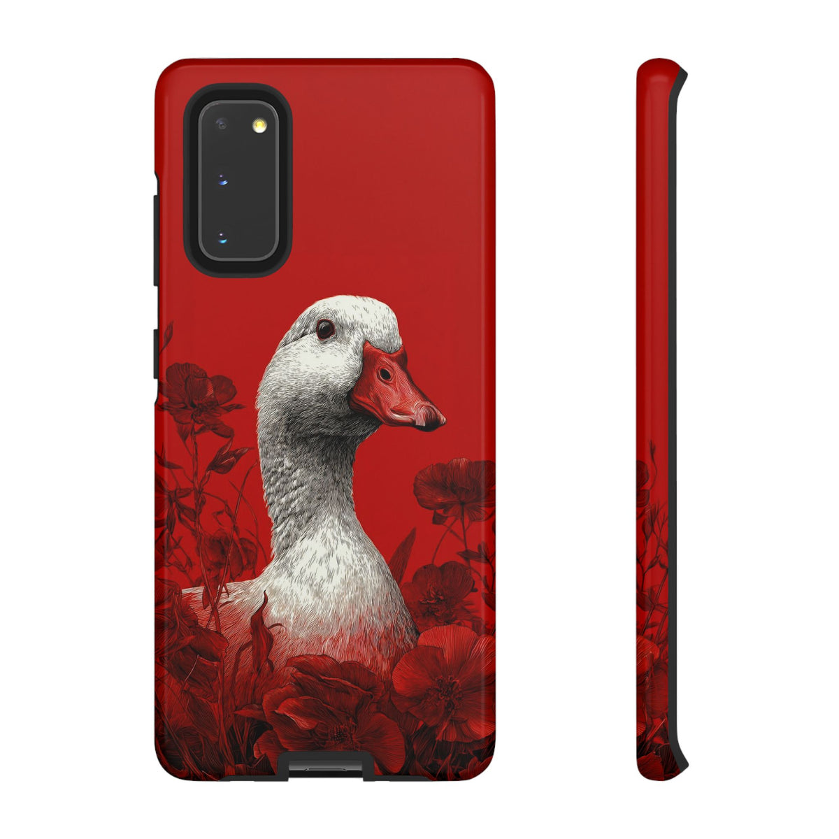 The Goose - Etching Style Series Graphic Tough Phone Cases