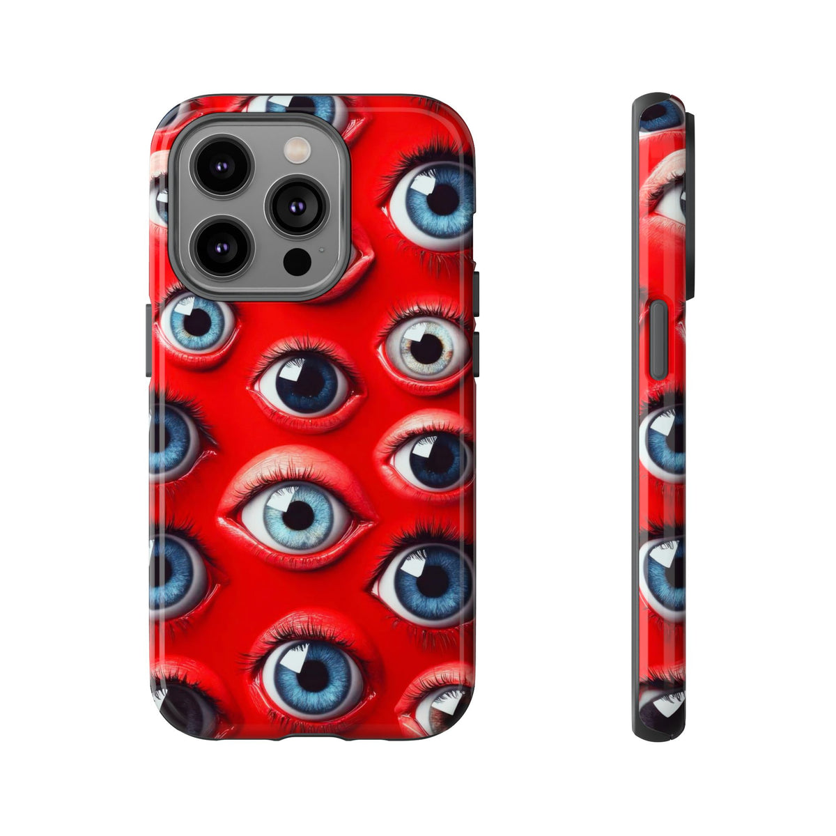 The Eyes Trippy Psychedelic Graphic Tough Phone Cases