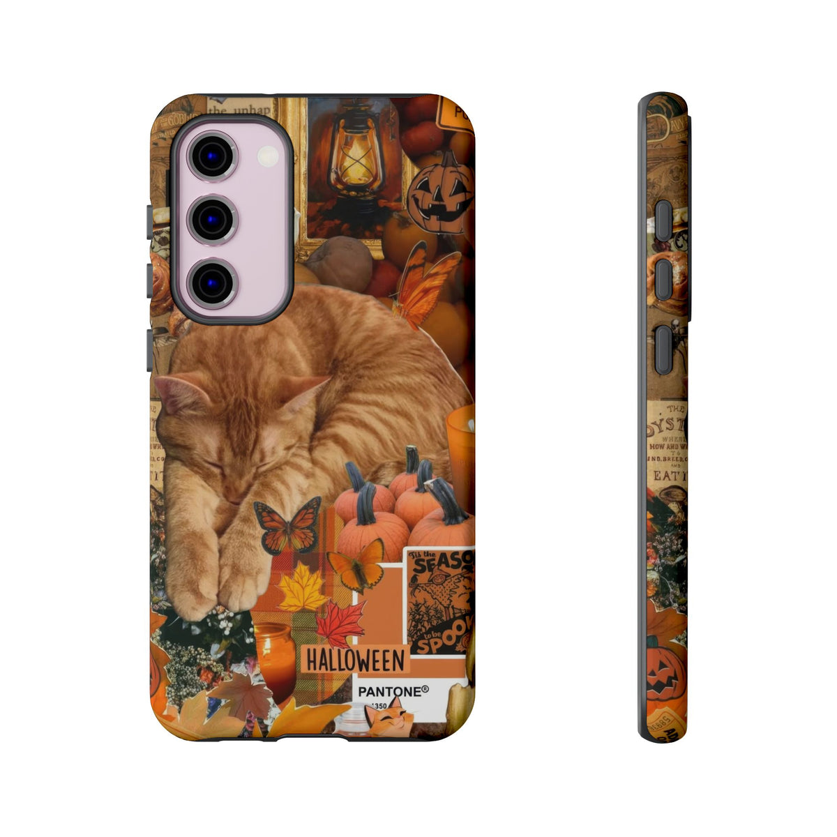 Aesthetic Cats Case - Vintage Kitty Graphic Tough Phone Cases