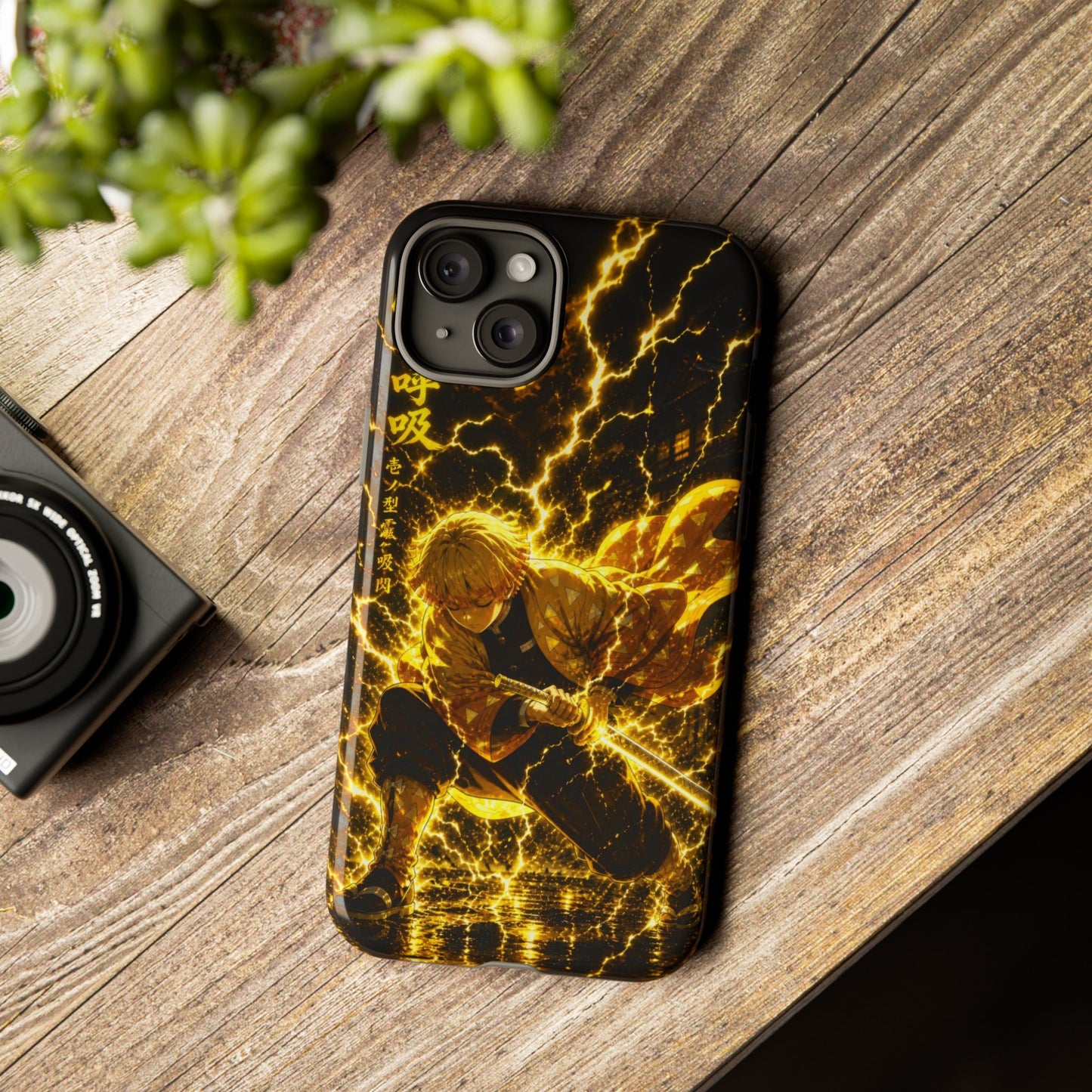 Zenitsu Agatsuma - Demon Slayer Anime Graphic Tough Phone Cases