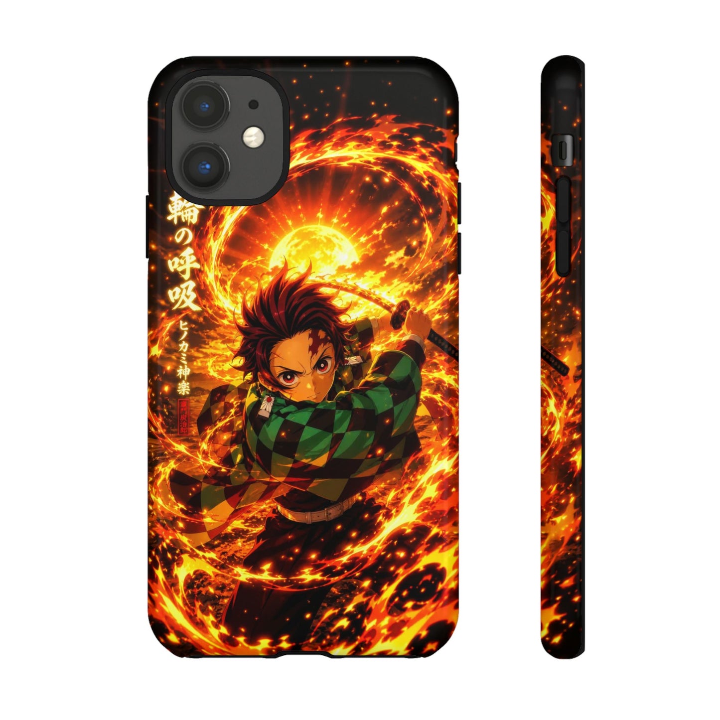 Kamado Tanjiro - Demon Slayer Anime Graphic Tough Phone Cases