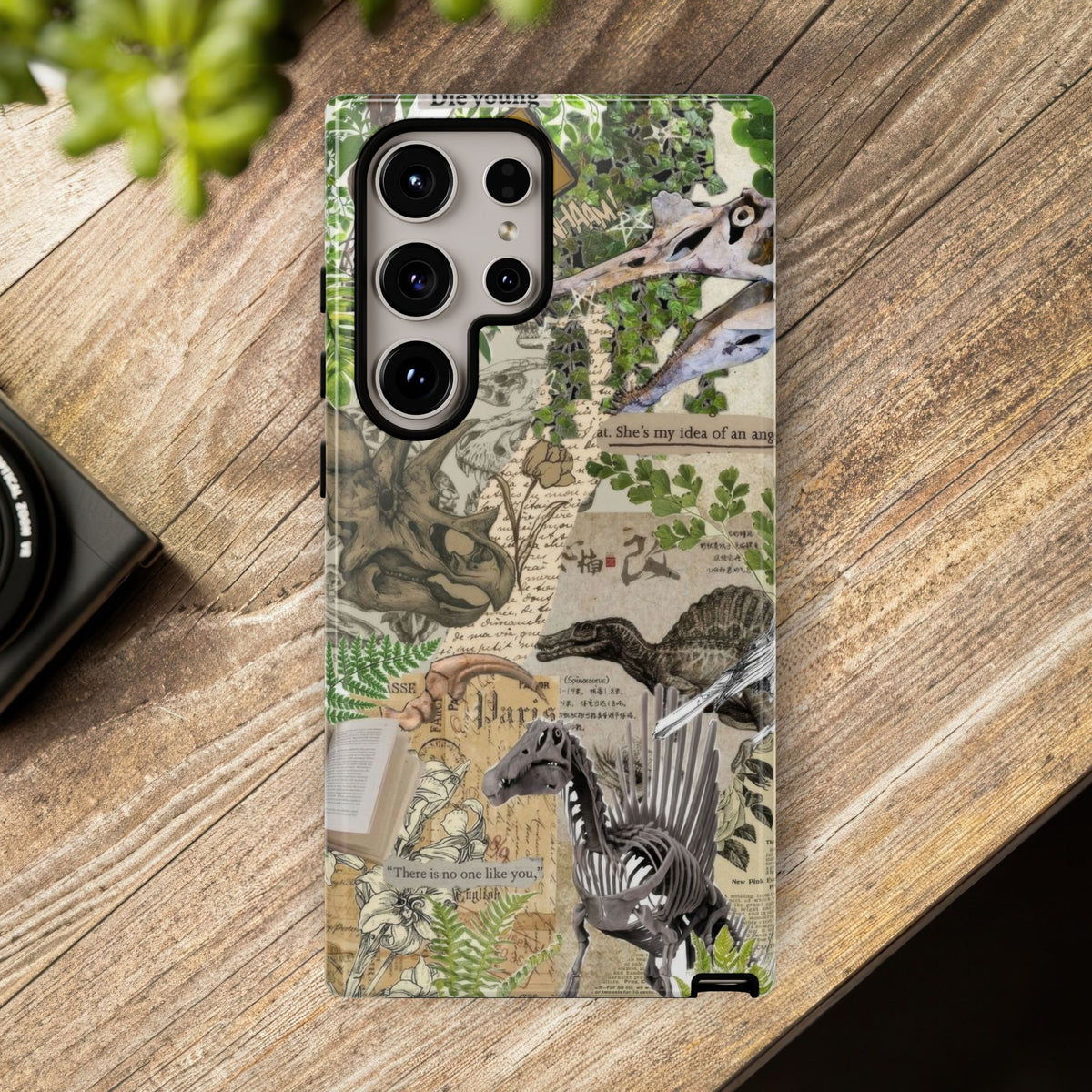 Aesthetic Dinosaur Case - Vintage Jurassic World Graphic Tough Phone Cases