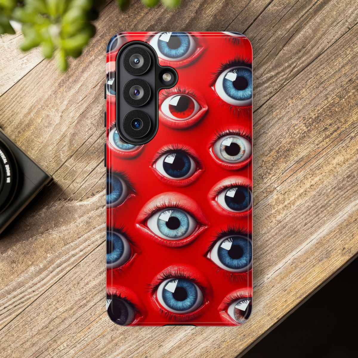 The Eyes Trippy Psychedelic Graphic Tough Phone Cases