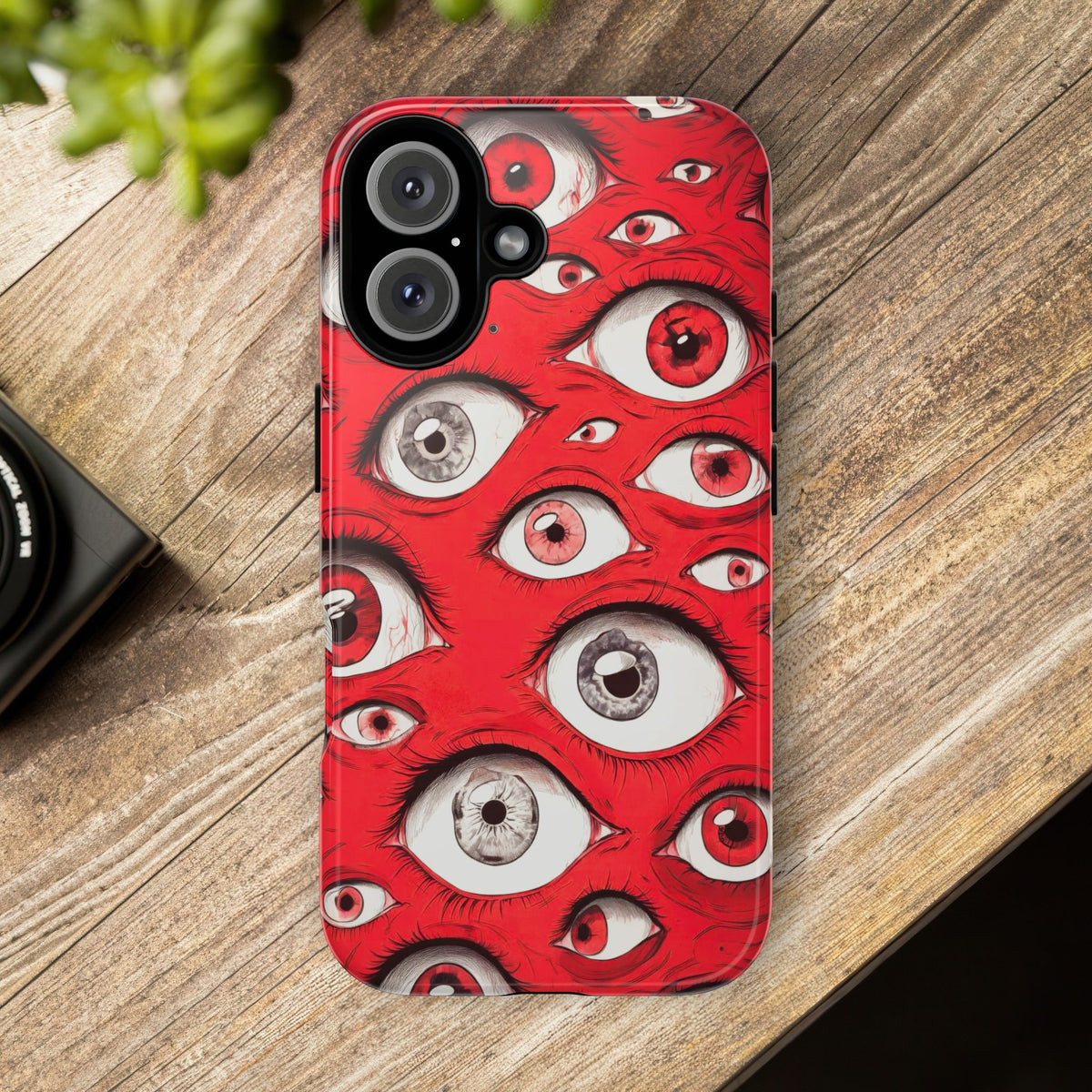 The Eyes Trippy Psychedelic Graphic Tough Phone Cases