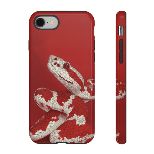 The Snake - Etching Style Series Graphic Tough Phone Cases