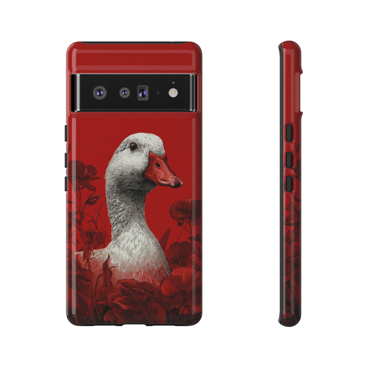 The Goose - Etching Style Series Graphic Tough Phone Cases