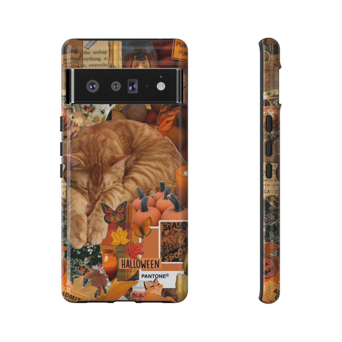 Aesthetic Cats Case - Vintage Kitty Graphic Tough Phone Cases