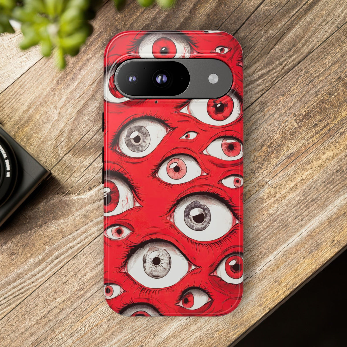 The Eyes Trippy Psychedelic Graphic Tough Phone Cases