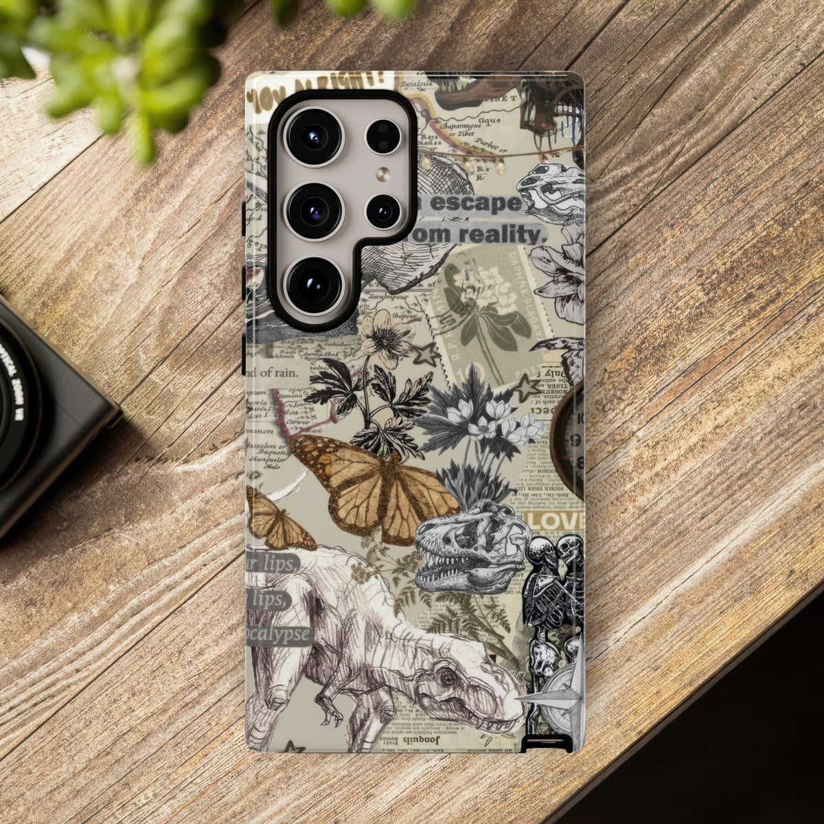 Aesthetic Dinosaur Case - Vintage Jurassic World Graphic Tough Phone Cases