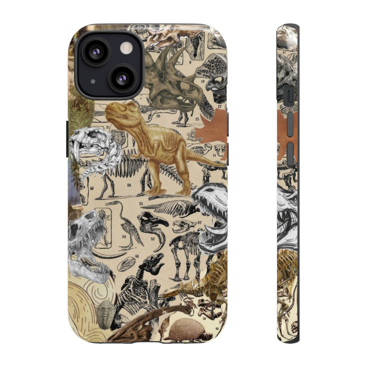 Aesthetic Dinosaur Case - Vintage Jurassic World Graphic Tough Phone Cases