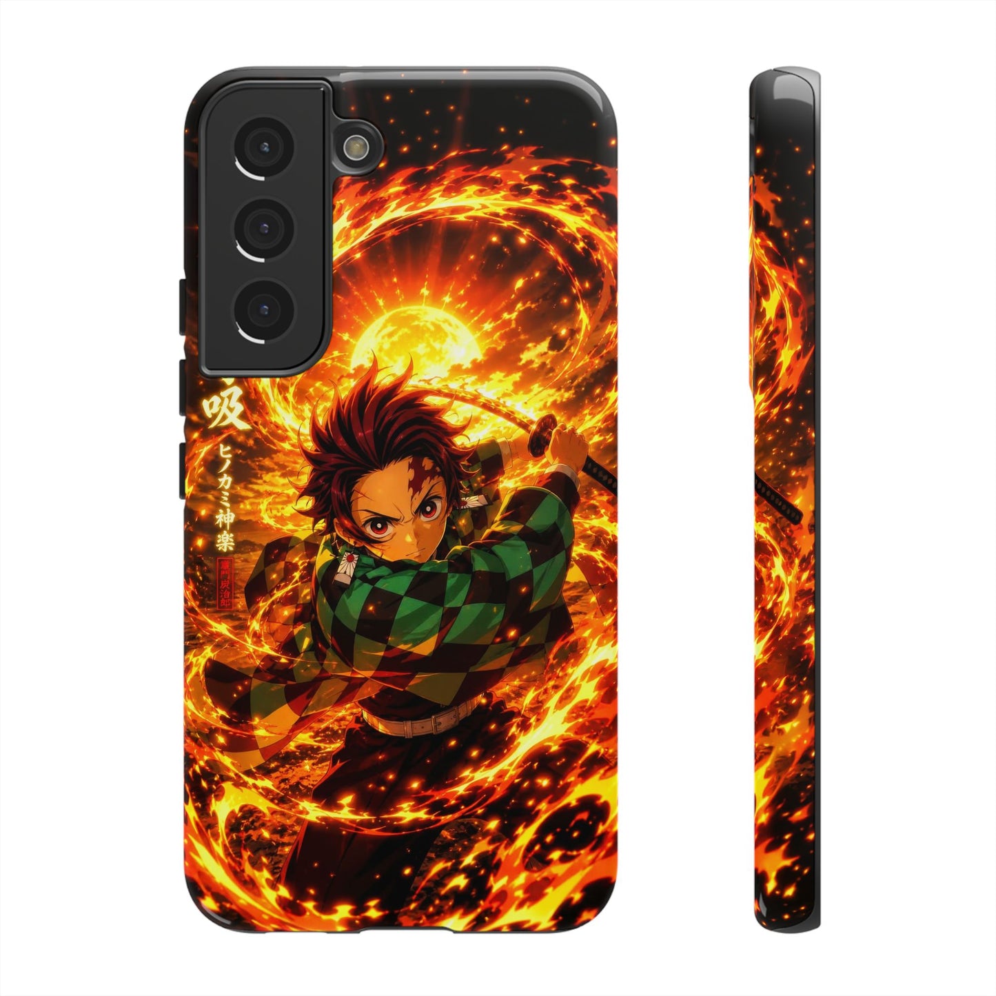 Kamado Tanjiro - Demon Slayer Anime Graphic Tough Phone Cases