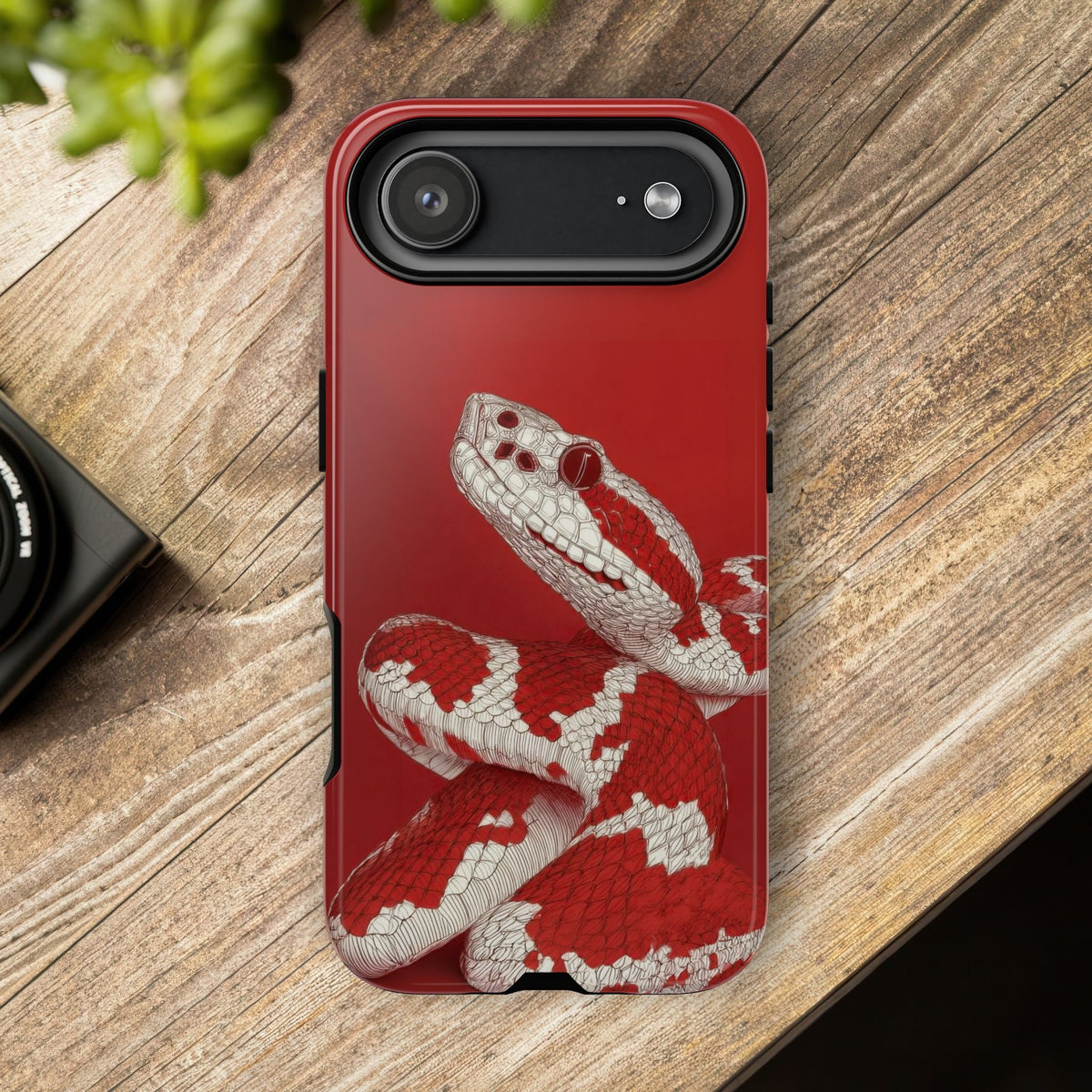 The Snake - Etching Style Series Graphic Tough Phone Cases