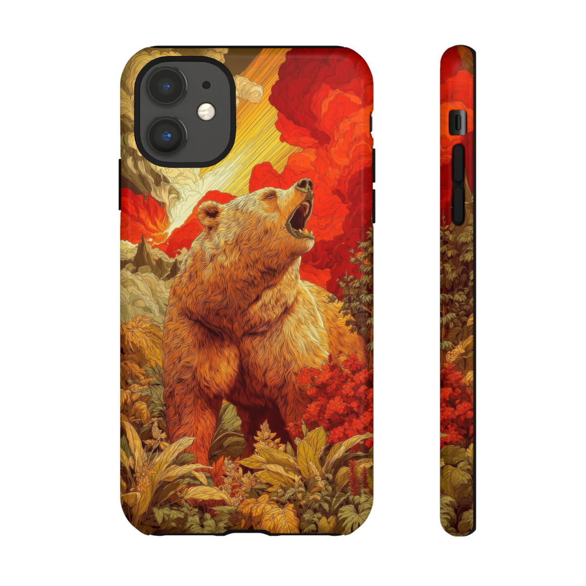 The Bear - Wild Life Series Graphic Tough Phone Cases