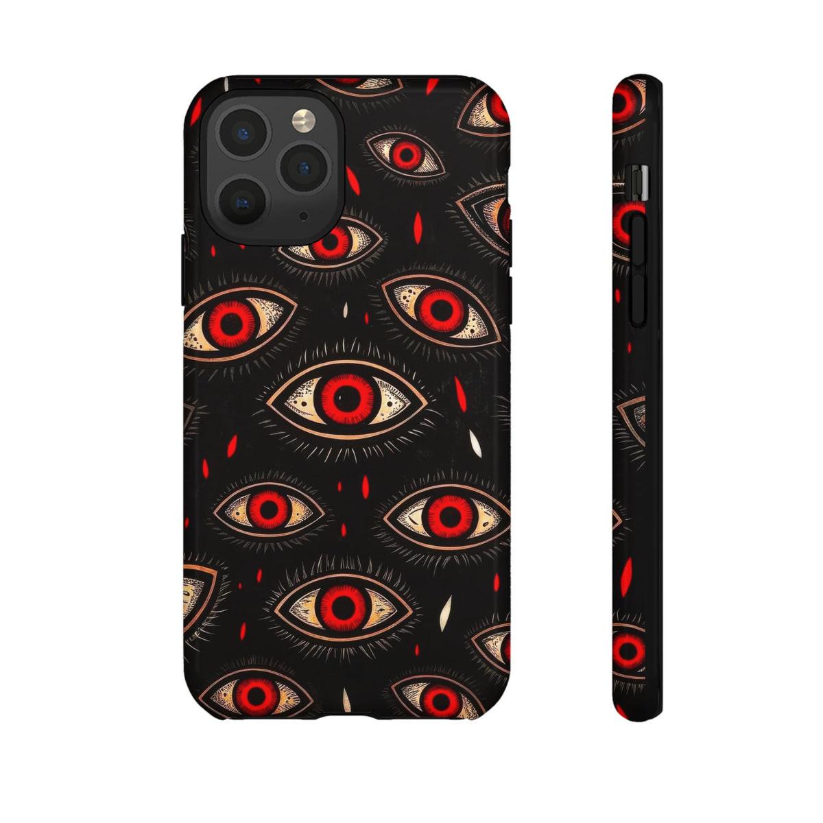 The Eyes Trippy Psychedelic Graphic Tough Phone Cases