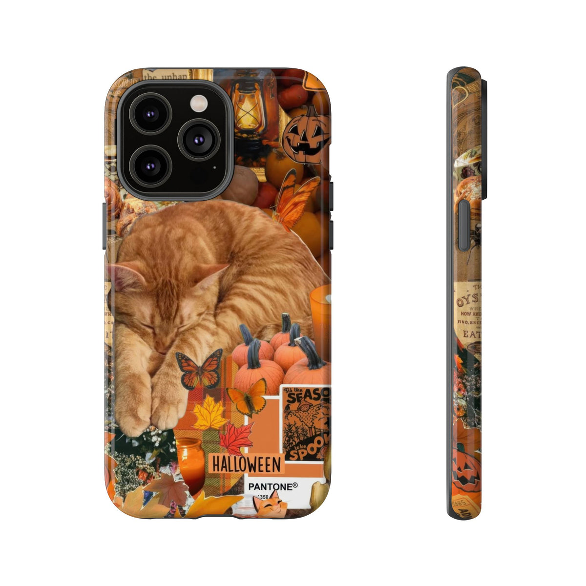 Aesthetic Cats Case - Vintage Kitty Graphic Tough Phone Cases