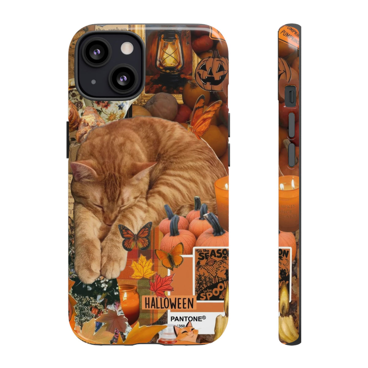 Aesthetic Cats Case - Vintage Kitty Graphic Tough Phone Cases