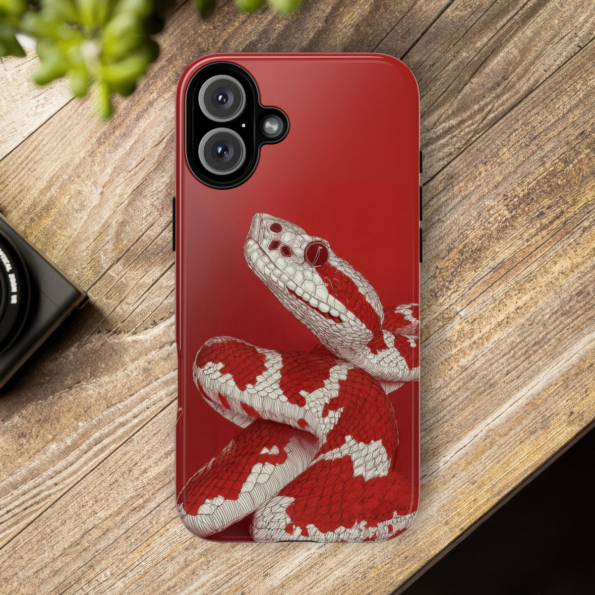 The Snake - Etching Style Series Graphic Tough Phone Cases