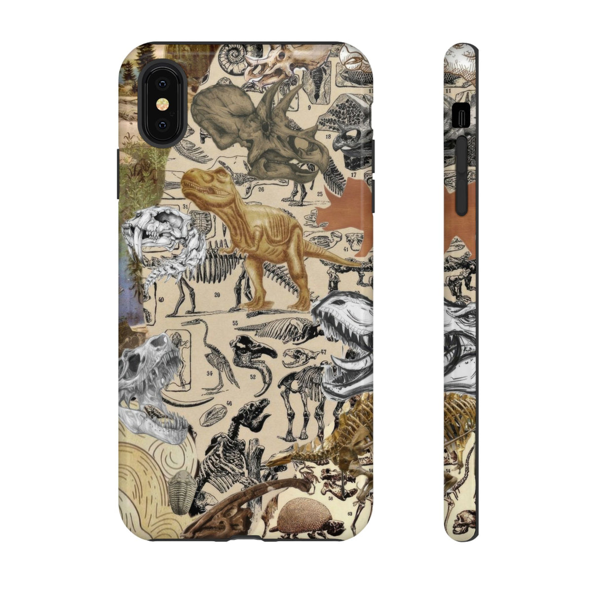 Aesthetic Dinosaur Case - Vintage Jurassic World Graphic Tough Phone Cases