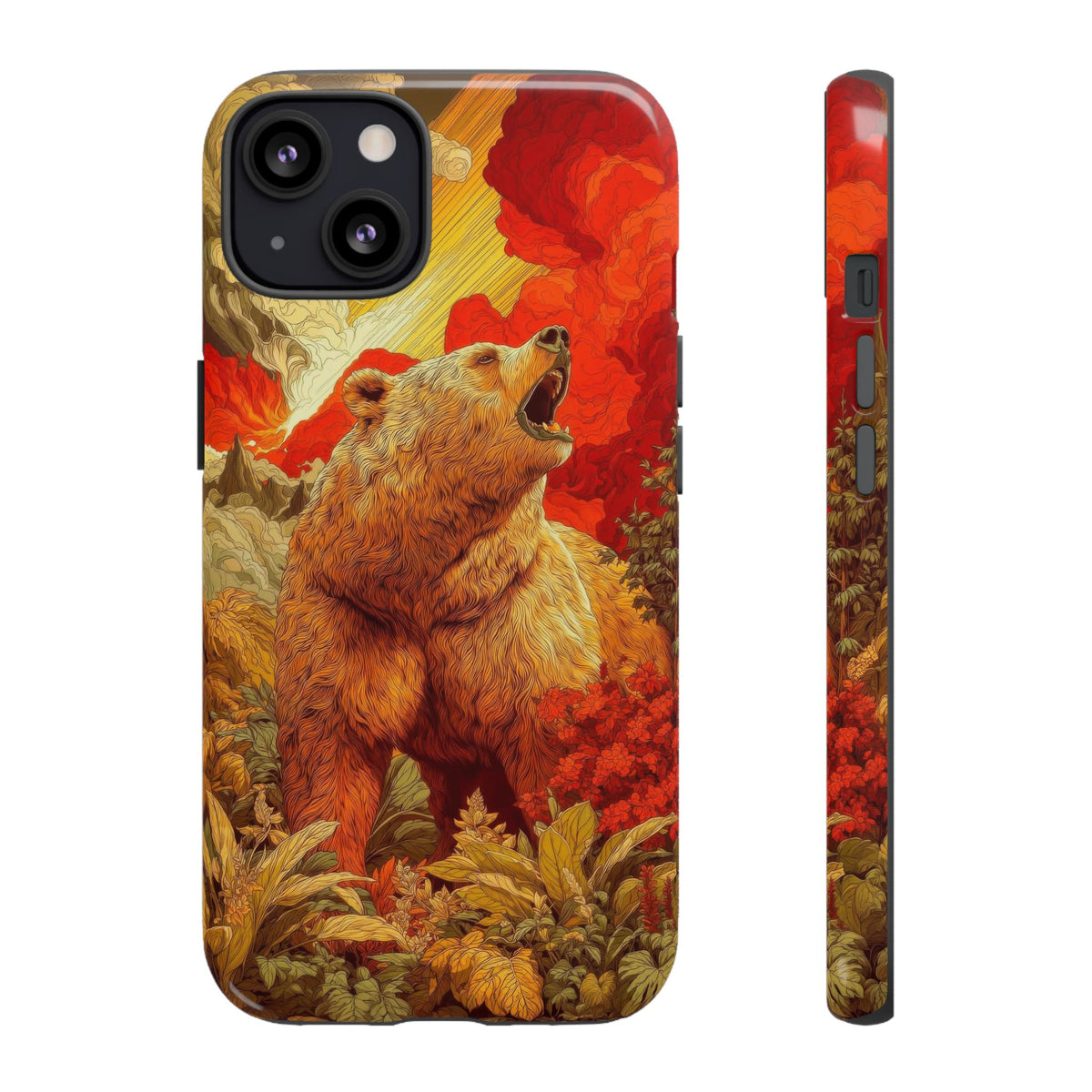 The Bear - Wild Life Series Graphic Tough Phone Cases