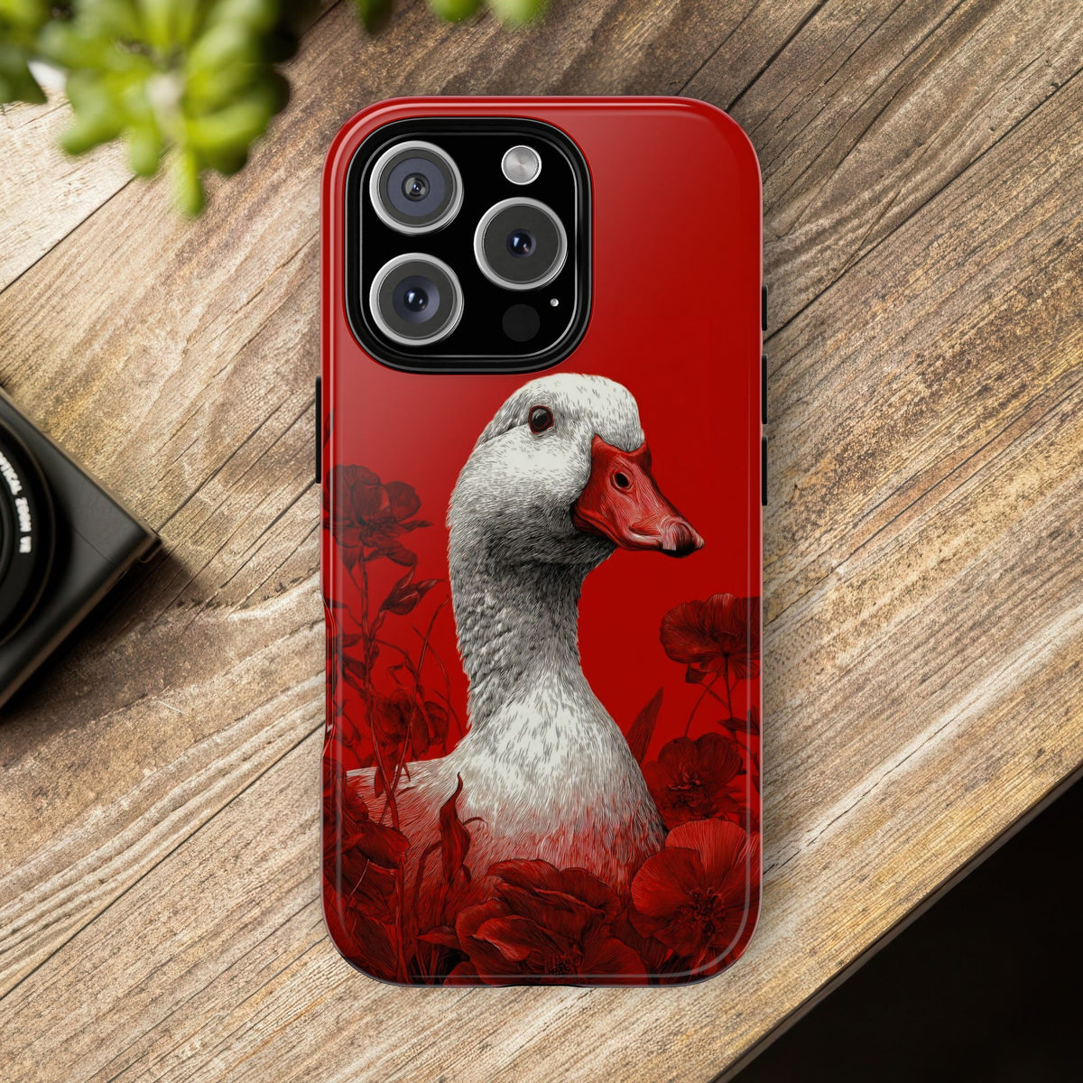 The Goose - Etching Style Series Graphic Tough Phone Cases