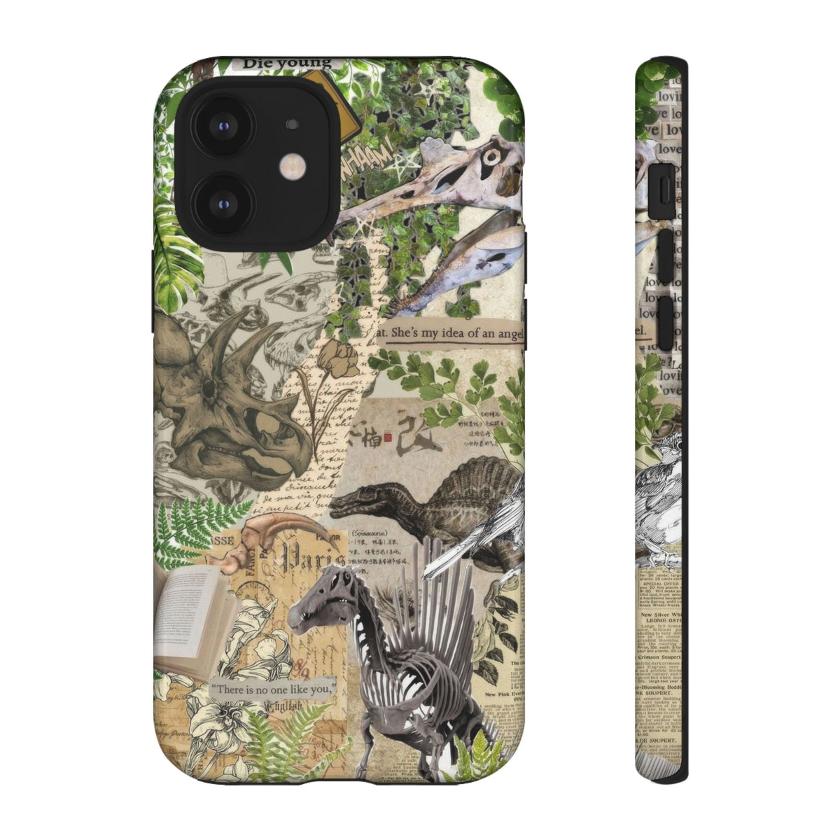 Aesthetic Dinosaur Case - Vintage Jurassic World Graphic Tough Phone Cases
