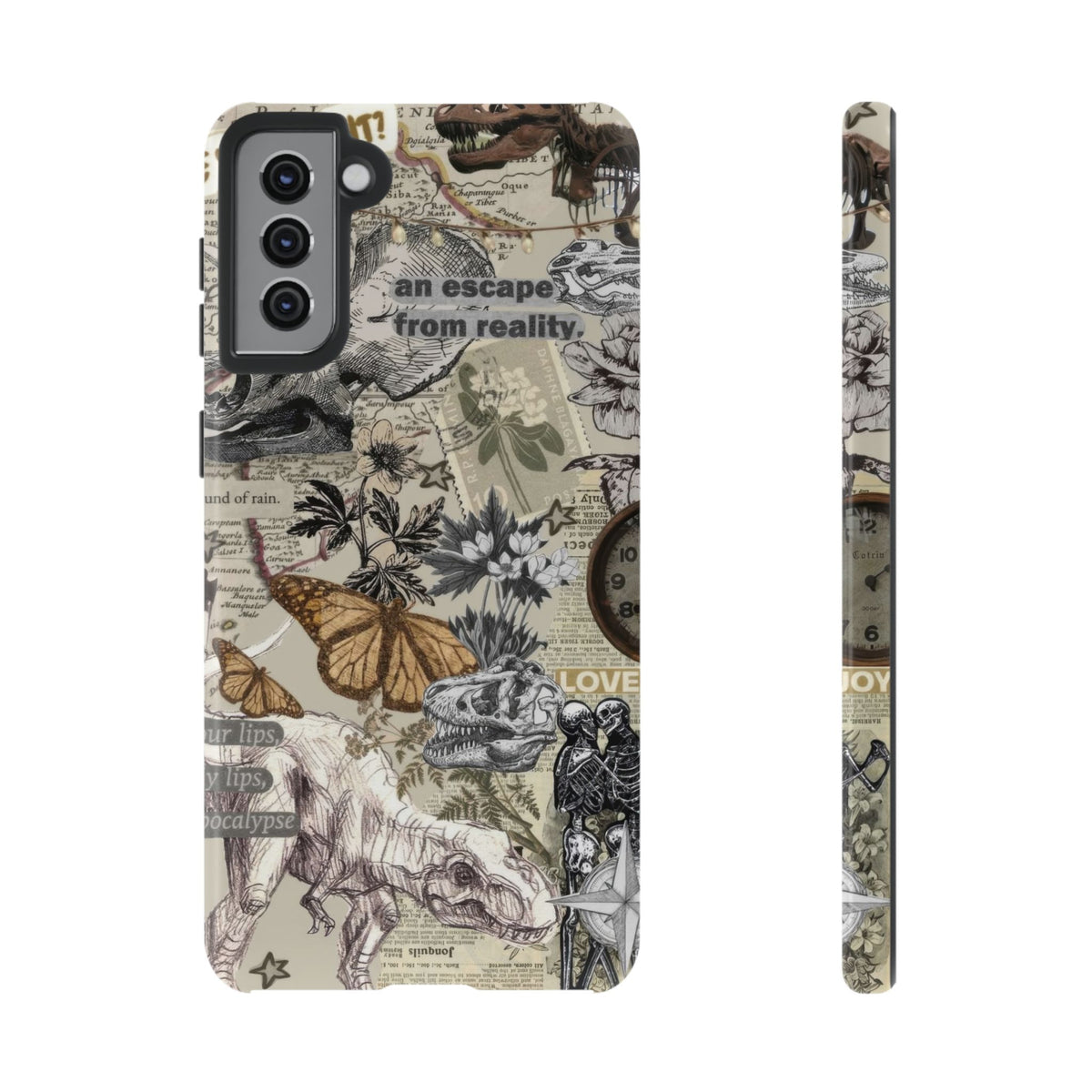Aesthetic Dinosaur Case - Vintage Jurassic World Graphic Tough Phone Cases