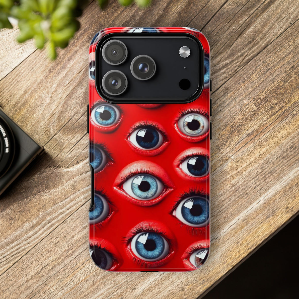 The Eyes Trippy Psychedelic Graphic Tough Phone Cases