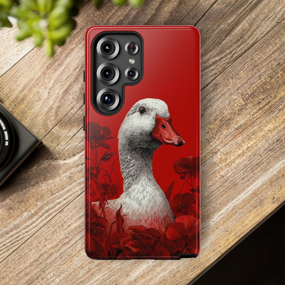 The Goose - Etching Style Series Graphic Tough Phone Cases