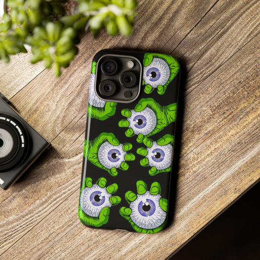 The Eyes Trippy Psychedelic Graphic Tough Phone Cases