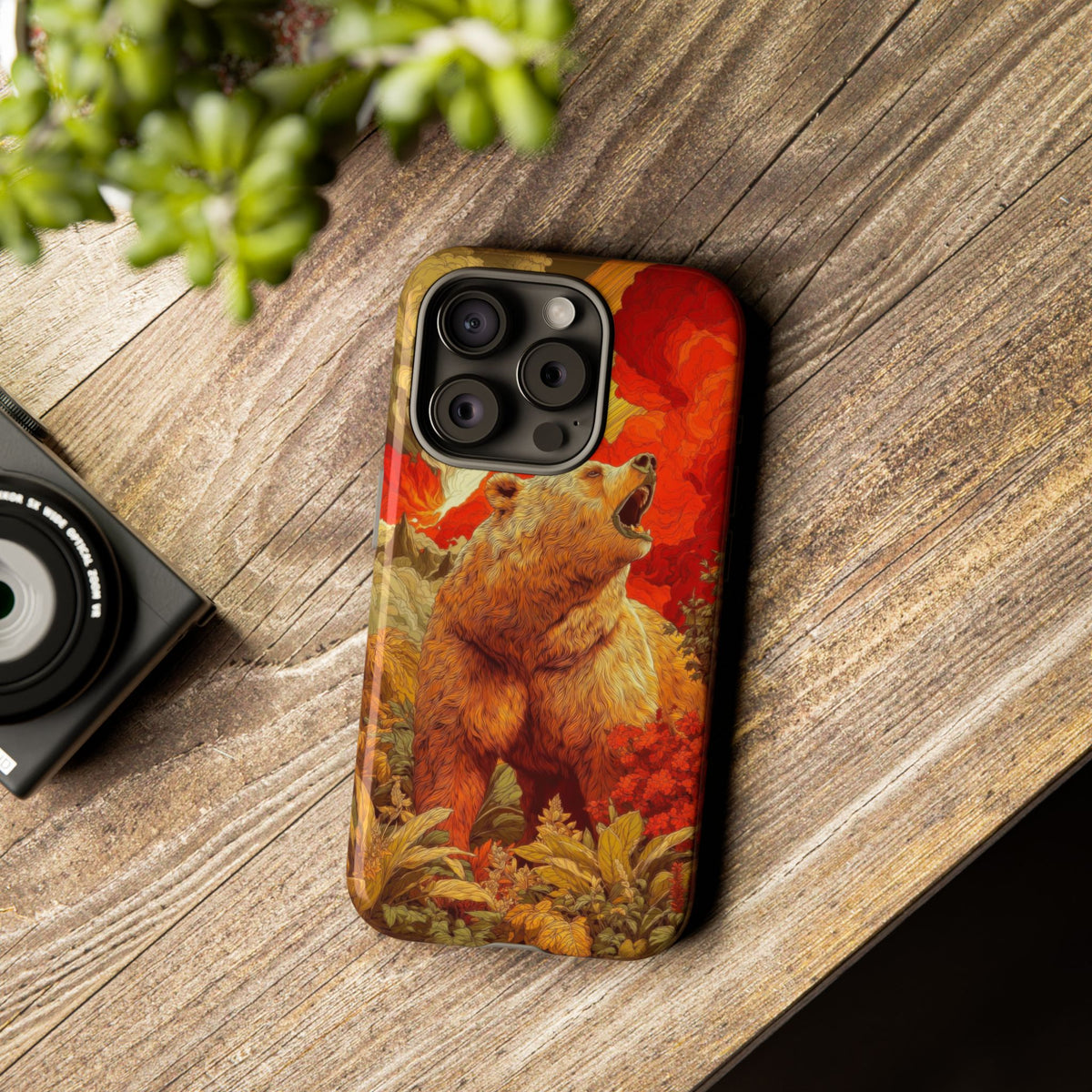 The Bear - Wild Life Series Graphic Tough Phone Cases
