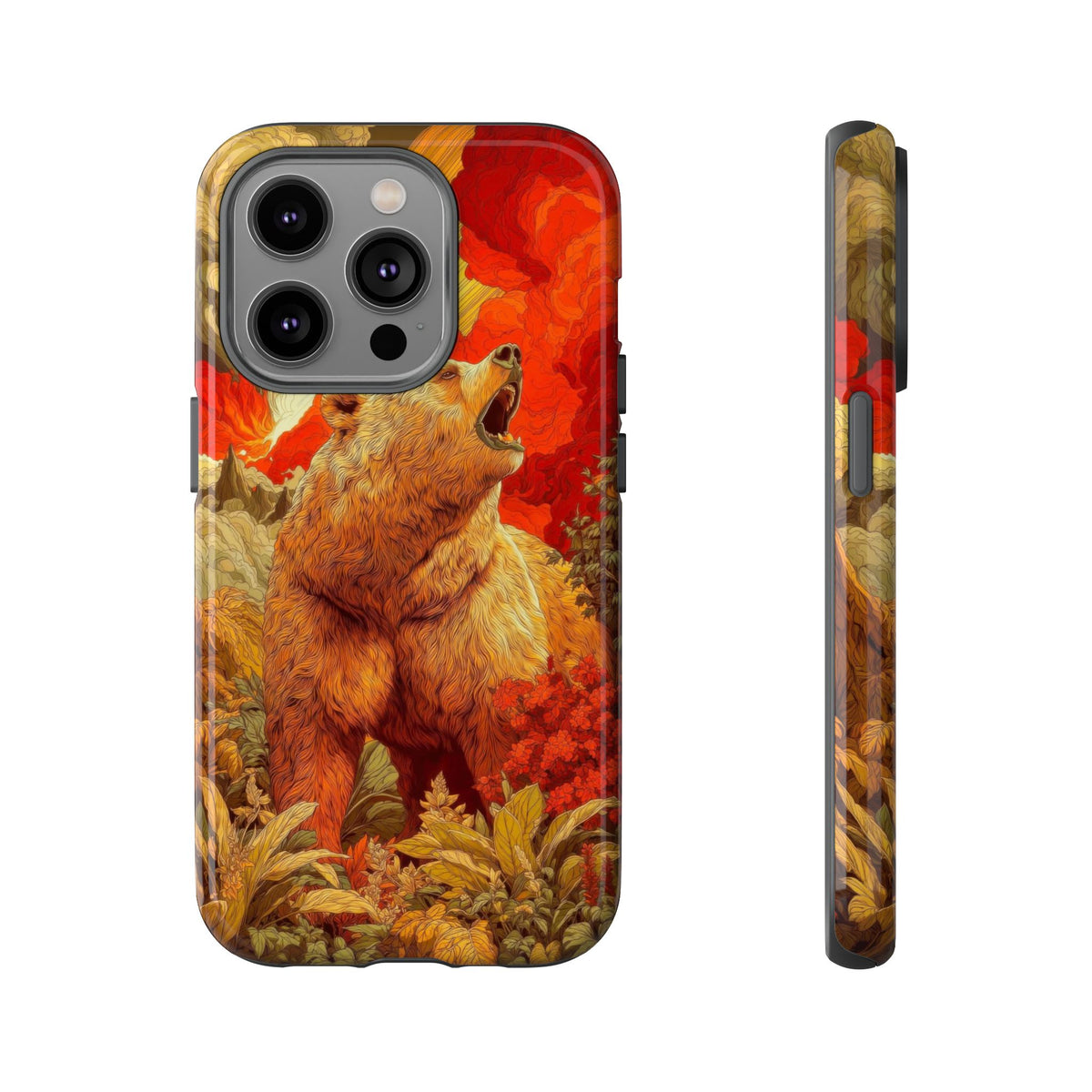 The Bear - Wild Life Series Graphic Tough Phone Cases