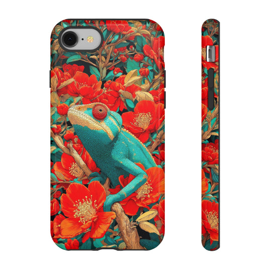 The Chameleon - Wild Life Series Graphic Tough Phone Cases
