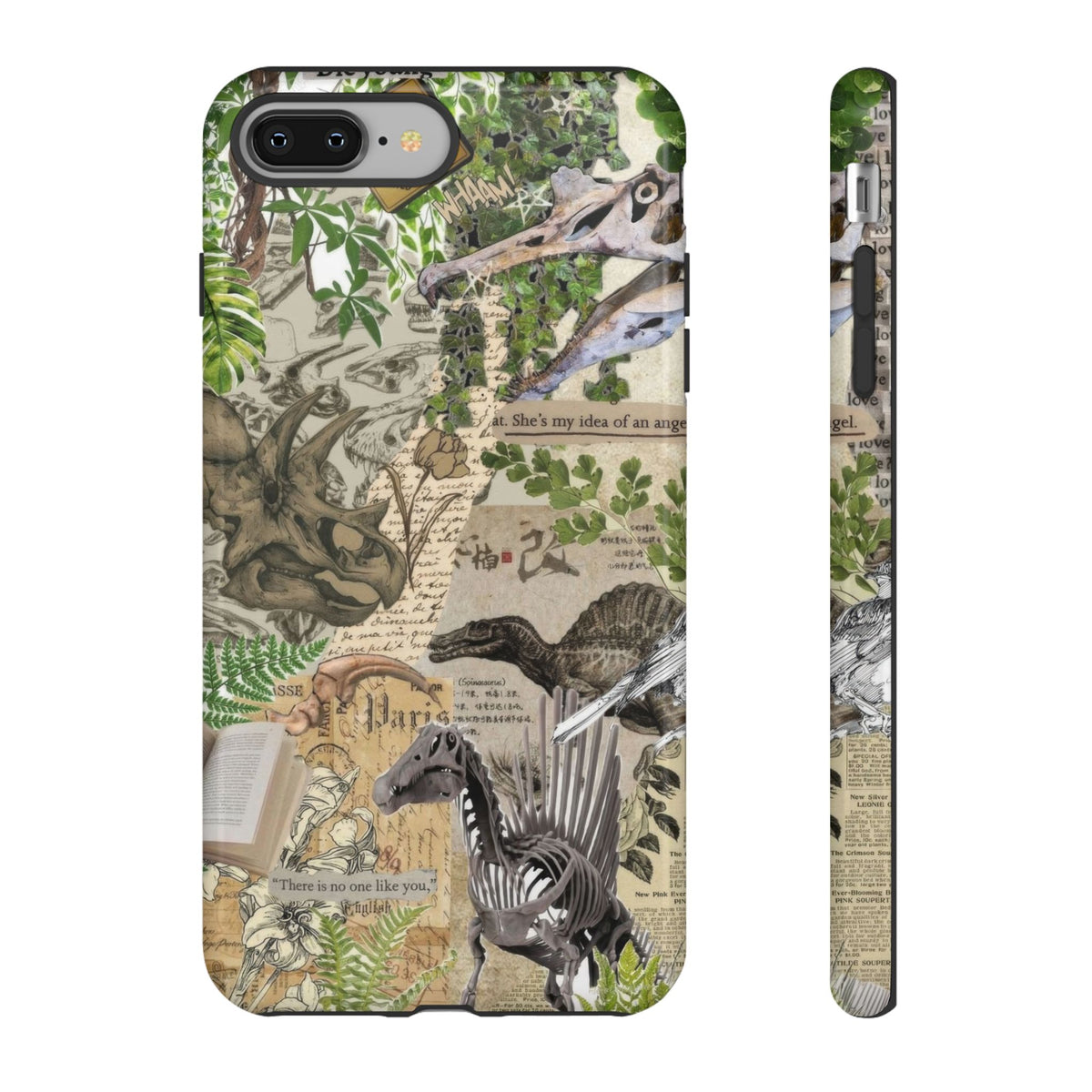 Aesthetic Dinosaur Case - Vintage Jurassic World Graphic Tough Phone Cases